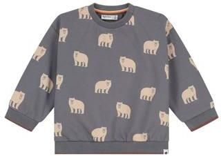 Babyface sweater met print grijs beige All over print