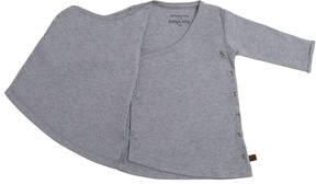 Baby's Only baby jurk Grijs Meisjes Katoen V-hals Effen 50