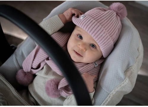 Baby's Only baby muts Cool roze Acryl Effen maat 3-8 jr - Foto 2