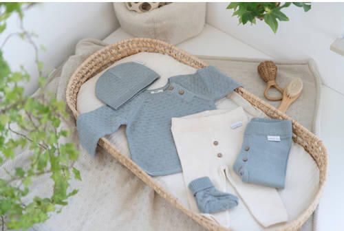 Baby's Only baby muts Miracle blauw Katoen Effen maat 0-3 mnd - Foto 2