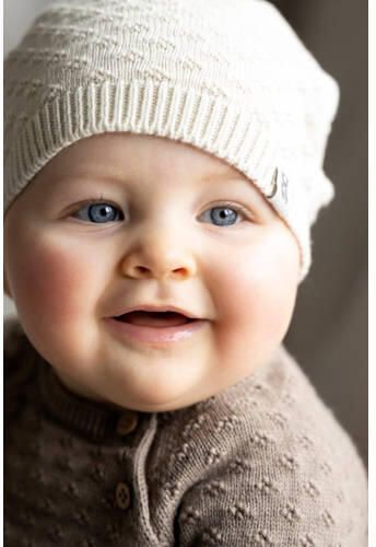 Baby's Only baby muts Miracle offwhite Ecru Katoen Effen maat 0-3 mnd - Foto 2