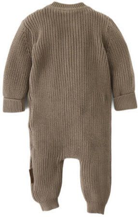 Baby's Only gebreid baby boxpak Soul van katoen mokka Bruin Effen 56 - Foto 3