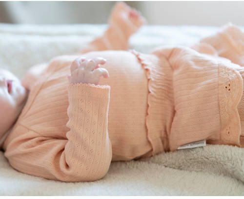 Baby's Only longsleeve roze Meisjes Katoen V-hals Effen - Foto 2