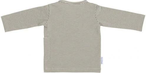 Baby's Only longsleeve Stripe lichtgroen ecru Jongens Katoen (duurzaam) Ronde hals 62
