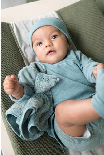 Baby's Only Melange mutsje mt. 2 stonegreen Groen Katoen - Foto 3