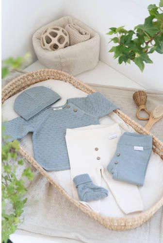 Baby's Only regular babybroek blauw Katoen Effen - Foto 2