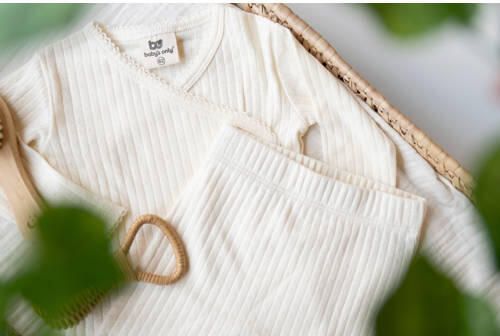 Baby's Only regular babybroek wit Meisjes Katoen Effen - Foto 3