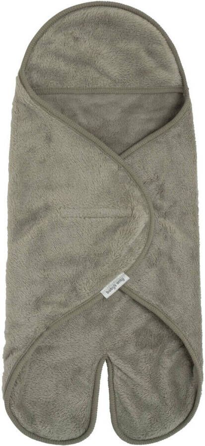 Baby's Only wikkeldeken met voetjes Cozy autostoel 0+ 5-puntsgordel urban green Groen - Foto 2