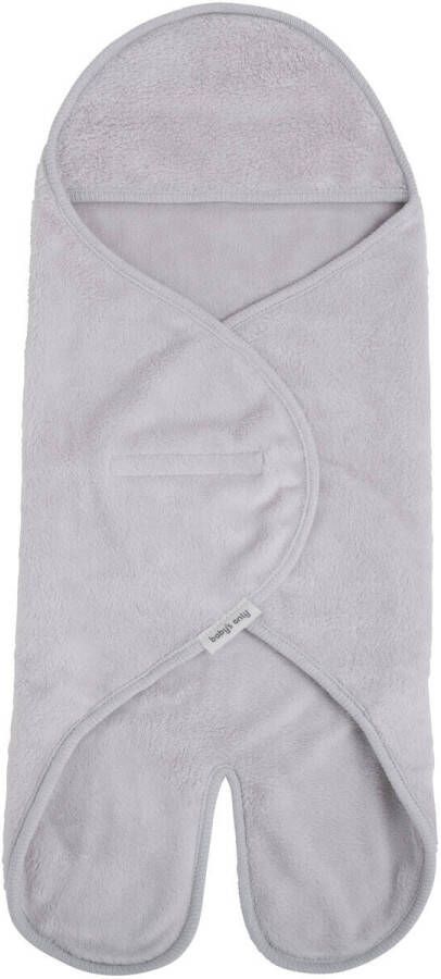 Baby's Only wikkeldeken met voetjes Cozy autostoel 0+ 5-puntsgordel dusty grey Grijs - Foto 2