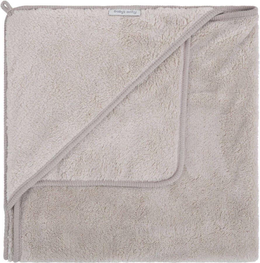 Baby's Only wikkeldeken Cozy 75x75 cm 5-puntsgordel urban taupe Beige Effen