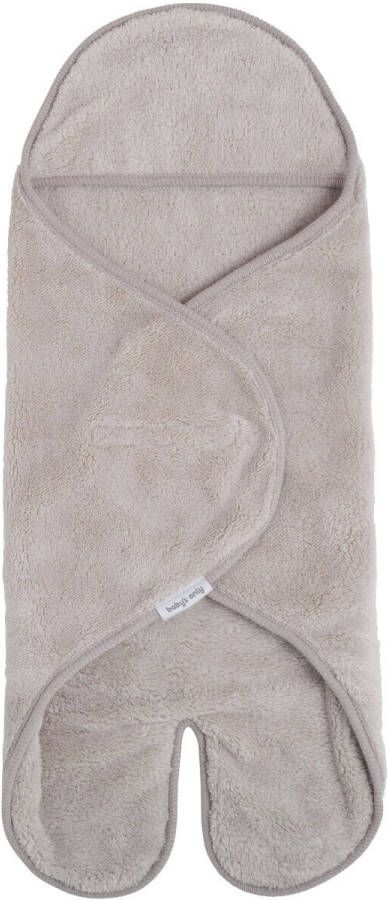 Baby's Only wikkeldeken met voetjes Cozy autostoel 0+ 5-puntsgordel urban taupe Beige - Foto 2