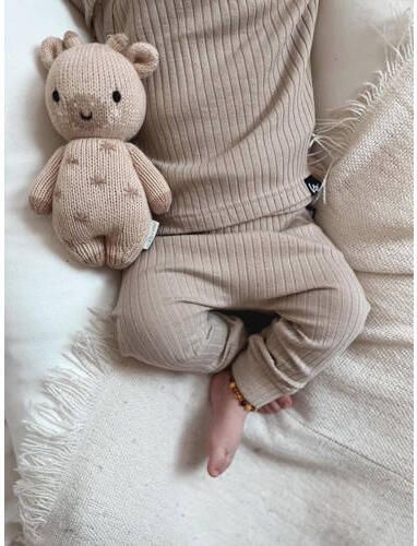 Babystyling baby broek beige Katoen Effen 50