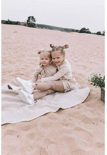 Babystyling baby regular fit broek bruin Meisjes Katoen Effen 50 56
