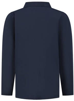 Ballin polo donkerblauw Jongens Polyester Polokraag Effen 176