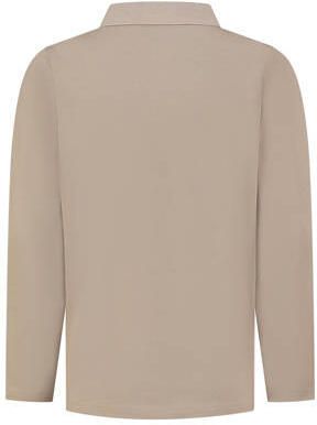 Ballin polo zand Jongens Polyester Polokraag Effen 140