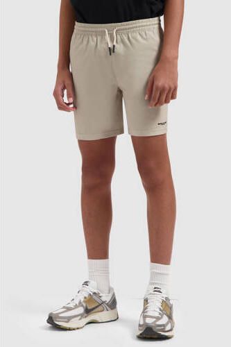Ballin zwemshort met logo taupe met polyester Bruin Logo - Foto 4