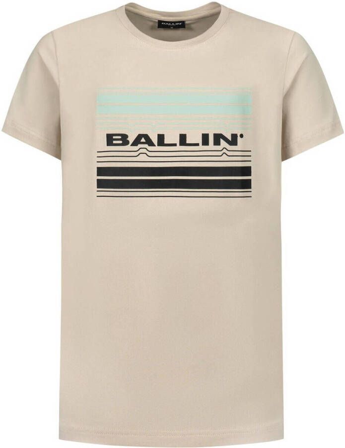 Ballin Graphic Logo Print Shirt Junior