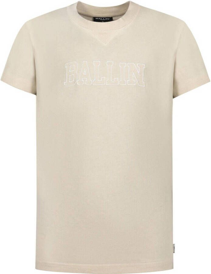 BALLIN Jongens Polo's & T-shirts 23017114 Zand