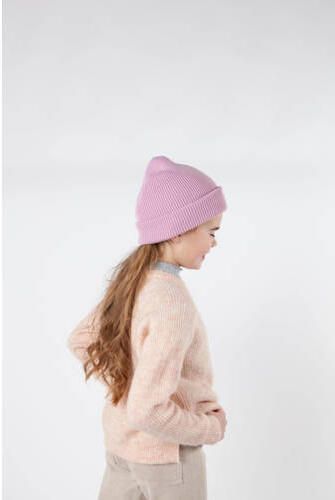 Barts muts Kinabala roze Meisjes Acryl Effen 4-8 jaar - Foto 5