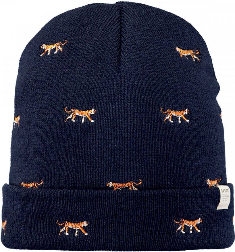 Barts Beanie met motiefstitchings model 'Vinson'