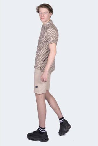Bellaire polo met all over print beige Jongens Katoen Polokraag All over print 146 152 - Foto 2