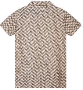 Bellaire polo met all over print beige Jongens Katoen Polokraag All over print 146 152 - Foto 4