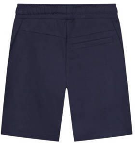 Bellaire slim fit sweatshort navy Korte broek Blauw Jongens Stretchkatoen 122 128 - Foto 2