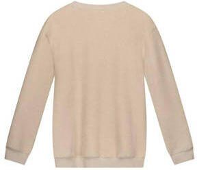 Bellaire sweater met logo beige Logo 122 128 | Sweater van