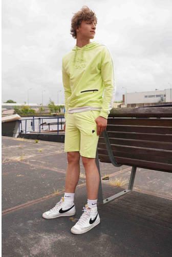 Bellaire sweater met printopdruk lime Groen Printopdruk 170 176
