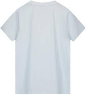 Bellaire T-shirt Blauw Jongens Katoen Ronde hals Logo 122 128