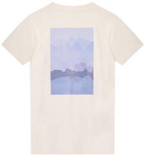 Bellaire T-shirt met backprint grijs Jongens Katoen Ronde hals Backprint 122 128 - Foto 3