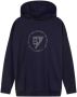 Bellaire hoodie met logo donkerblauw Sweater Logo 158 164 - Thumbnail 2