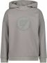 Bellaire hoodie met logo grijs Sweater Logo 122 128 - Thumbnail 2