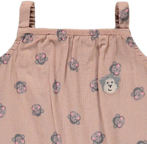 Bellybutton baby boxpak met dierenprint roze Meisjes Katoen Halter Dierenprint 62 - Foto 2