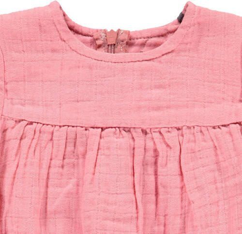 Bellybutton baby jurk roze Meisjes Katoen Ronde hals Effen 68 - Foto 2
