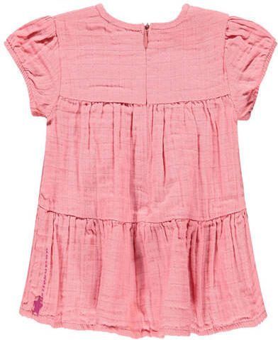 Bellybutton baby jurk roze Meisjes Katoen Ronde hals Effen 68 - Foto 3