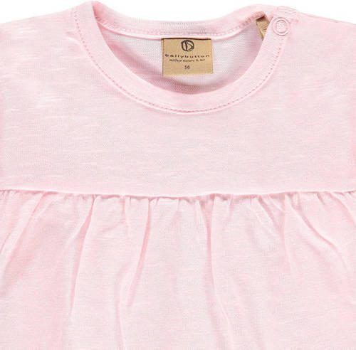 Bellybutton T-shirt roze Meisjes Katoen Ronde hals Effen 80 - Foto 2
