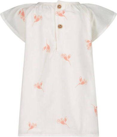 Bellybutton tuniek met all over print wit Meisjes Katoen Ronde hals All over print 104 - Foto 2