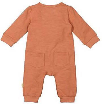 BESS baby boxpak oranje Jongens Katoen Ronde hals Effen 74