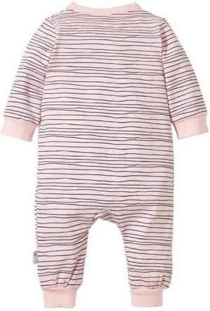 BESS newborn baby gestreept boxpak roze Meisjes Stretchkatoen Ronde hals 44 - Foto 3