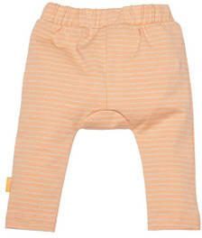 BESS baby gestreepte regular fit legging oranje lichtgeel Meisjes Stretchkatoen 50 - Foto 2