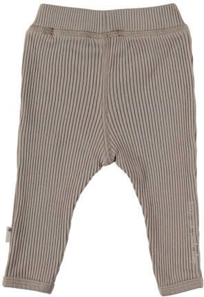 BESS baby regular fit broek taupe Bruin Stretchkatoen Effen 50 - Foto 3