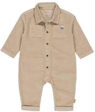 BESS jumpsuit ecru Jongens Stretchkatoen Klassieke kraag Effen