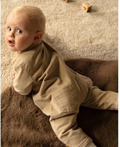 BESS jumpsuit ecru Jongens Stretchkatoen Klassieke kraag Effen - Foto 3