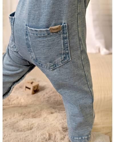 BESS katoenen boxpak blue denim Blauw Jongens Stretchkatoen Klassieke kraag - Foto 3