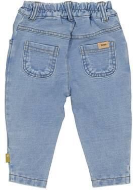 BESS katoenen regular fit babybroek blue denim Blauw Meisjes Stretchkatoen - Foto 3