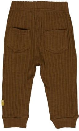 BESS katoenen regular fit babybroek bruin Jongens Stretchkatoen Effen - Foto 2