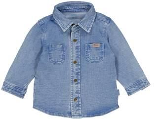 BESS overhemd light blue denim Blauw Jongens Stretchkatoen Klassieke kraag