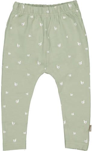 BESS skinny legging groen Meisjes Stretchkatoen All over print