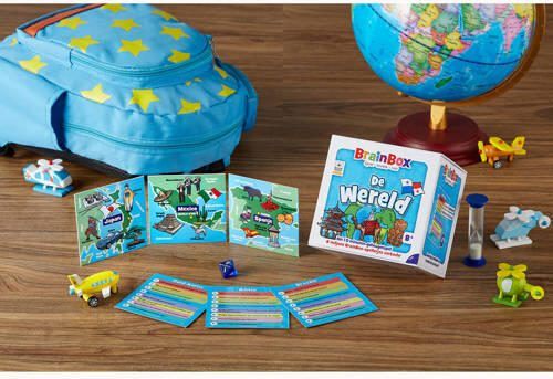 Bezzerwizzer BrainBox De Wereld Kaartspel | Kaartspel van
